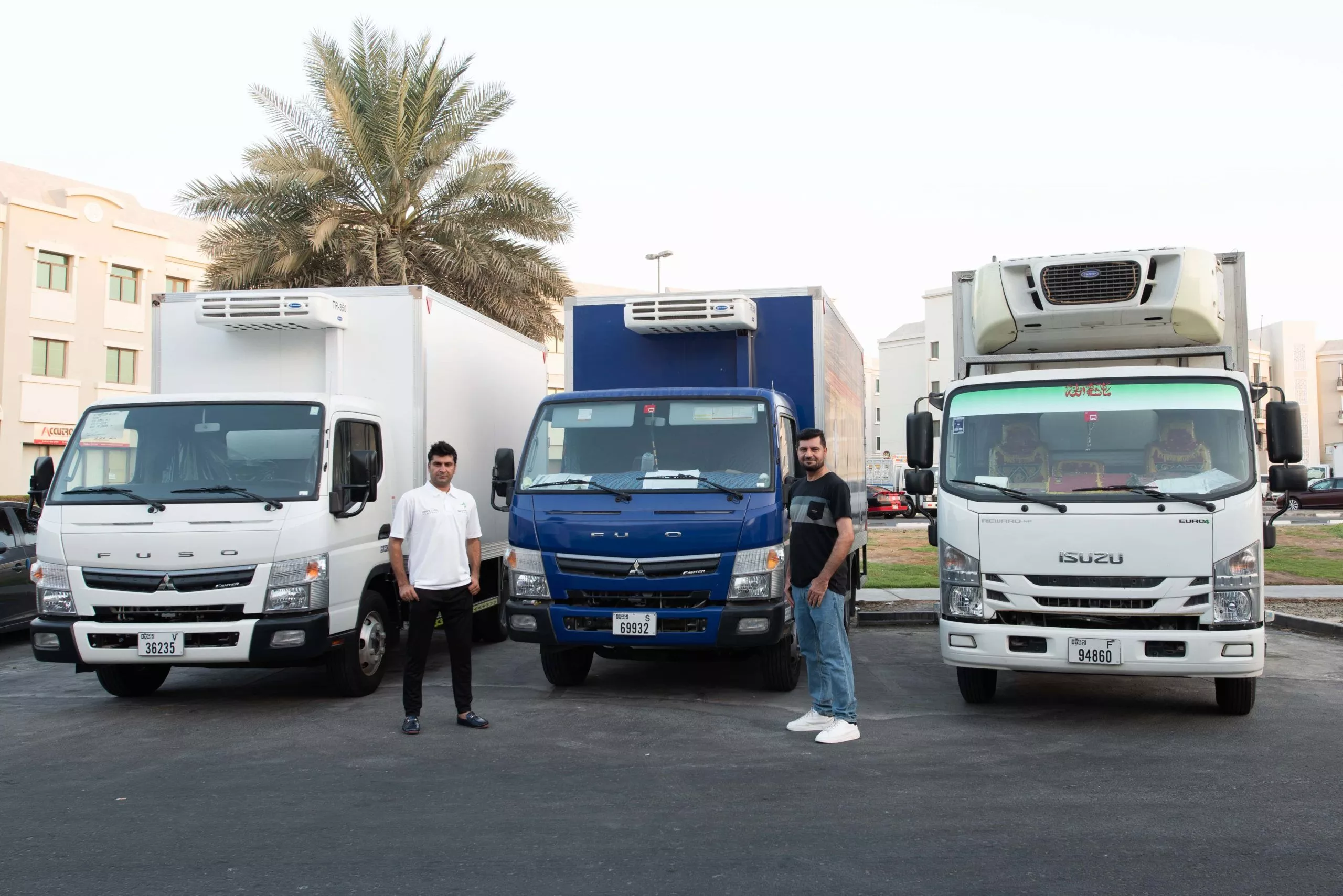 chiller van for rent in abu dhabi